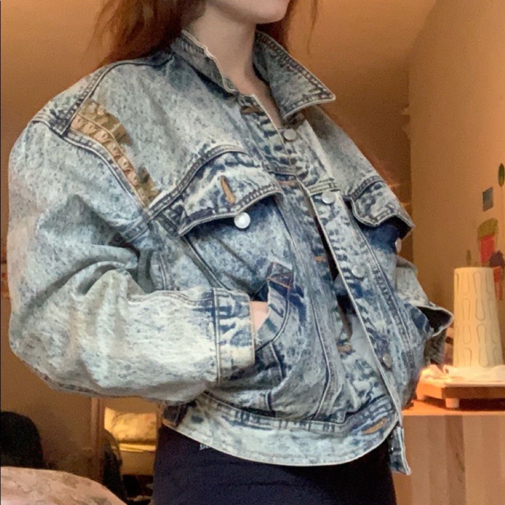 Handmade Washed out Jean jacket